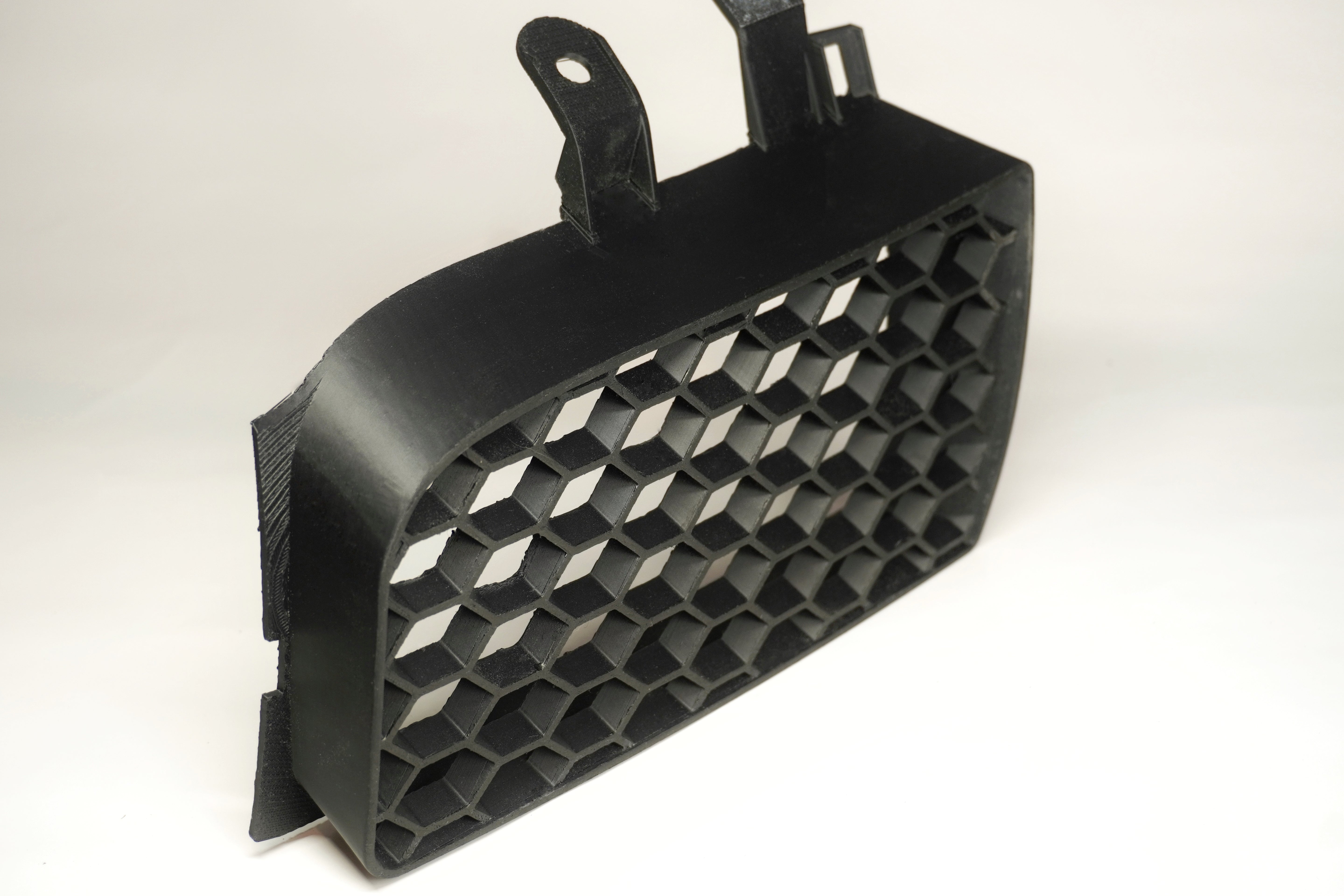 Upper Side Grille Hexagons compatible with Seat Leon Cupra