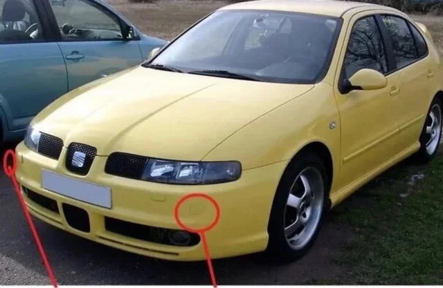 Headlight washer covers compatible with Seat Leon MK1/M1 FR